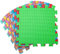 STERUN Foam Play Mat 9pcs – EVA Puzzle Baby Mats, Multicolor 10mm Thick, 30x30cm Interlocking Tiles for Indoor/Outdoor Play & Yoga (9 Piece)