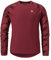 Schöffel Herren Longsleeve Lakata Trail M, atmungsaktives MTB Shirt, Fahrradtrikot mit 4-Wege Stretch und 4D BODY MAPPING, Langarmshirt für Radsport mit integriertem Brillenputztuch, dark burgundy, 48
