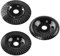 WEDAMOO Wood Grinding Wheel, 3 Pcs Angle Grinders Wood Carving Disc 125 mm, Angle Grinder Attachments, Grinder Shaping disc for Sanding, Cutting, Sculpting, Shaping, Polishing