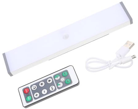 Gadpiparty 1 Satz Kabinett Licht USB-Ladelampe Sensor-Speisekammerleuchte Schrankbeleuchtung Wandleuchte Schranklampe Haushaltslicht Lademodus Wandlampe Nachttischlampe Kleiderschrank licht