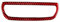 Autocollants Auto-Innenräume, Sitzheizung, Knopf, Rahmen, Verkleidung, Zubehör, Carbon-Look, Aufkleber Für Smart Fortwo 451 Coupe 2011–2015(Farbe:Rot)
