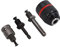 ZAWELIYO Keyless 1/2in Drill Chuck, Self Tightening Drill Chuck for 2-13mm Clamping Range, Convenient Installation (-1011230020312)