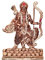 Imagine Mart Shri Ram Idol Lord Rama Statue Ram Lalla Auto Armaturenbrett Idol Metallstatue für Home Decor Mandir Pooja Murti Tempel Puja Bürotisch (mehrfarbig)