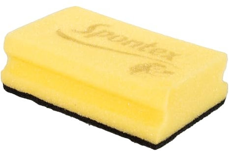 Spontex Sponge Heavy Duty Scrubbing Kitchen Cleaner Gastro Foodservice, XL Dual Action Non Scratch Scourers Sponges Washing Up with Scouring Pads, Extra Large Household Scourer Scrubber Pack of 5