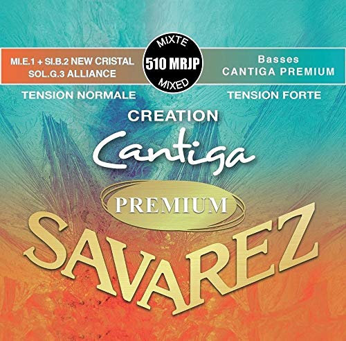 Savarez Saiten Klassische Gitarre Creation Cantiga Premium Gemischte Spannung normaler/starker Satz