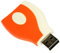BVC 44199 - Lector de Tarjetas Memory Stick por USB - Color Naranja
