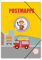 itenga Postmappe Gummizugmappe mit Motiv DIN A4 mit Gummizugverschluss - Sammelmappe Eckspanner (Feuerwehr)