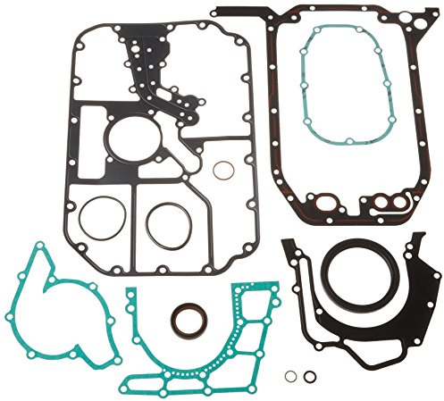 ELRING 670.740 Dichtungssatz Kurbelgehäuse mit Wellendichtring-Kurbelwelle Kompatibel mit AUDI A4 Limousine 8D2, B5 078198011A