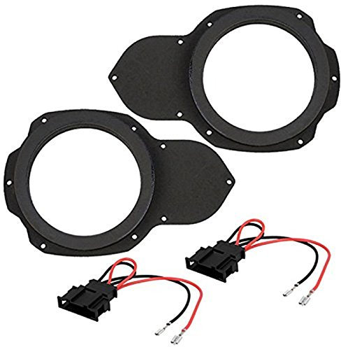 Sound-way Spacer rings adapters kit for 165mm 6.5 speakers for VW Volkswagen Passat