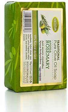Olivenöl Seife Traditional Rosmarin von Kalliston aus Griechenland Kreta 100 gr Olivenölseife Olive Oil Soap
