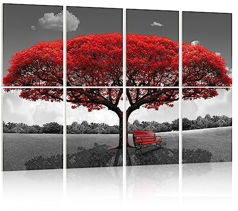 Art Acoustic Panels Sound Proof: Soundproof Wall Panels Decorative Soundproofing Padding Acoustical Treatment for Studio Home Office 8 Pack 12x16