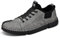 Scarpe da Motociclista da Uomo Stivali da Moto Fatti a Mano Morbidi e Traspiranti Stivali da Corsa Scarpe da Moto Fuoristrada per Quattro Stagioni,Grigio,41 EU