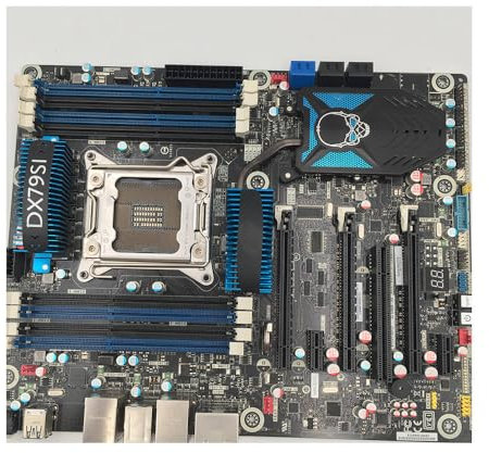 X79 DX79SI Skull System High-end Luxury Motherboard For Support E5 I7 3960X LGA 2011