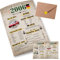 Sugeru Besondere Geburtstagskarte 19 mit Umschlag | 2006 Jahrgang Geschenk | 19 geburtstag frau mann | Sechzigsten Geburtstagsdeko lustig,Tolle Geschenkidee,Chronik,Karte,Jubiläum- DIN A5 (19 Jahre)