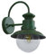 Lindby Wandleuchte außen (Laterne) Celinor (spritzwassergeschützt (Landhaus, Vintage Rustikal) in Grün aus Metall (1 flammig E27) - Außenwandleuchten Wandlampe Led Außenlampe Outdoor