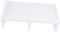FUNNETOYU 1pezzi Supporto Monitor Multifunzionale per Scrivania Struttura Semplice Risparmio Spazio e Comfort Visivo Colore Bianco Facile da Installare