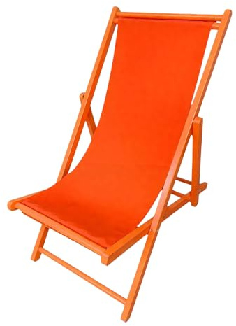 Beach Deckchair Holz Sonne Liege Premium Outdoor Liegerstuhl A 128 * 58cm