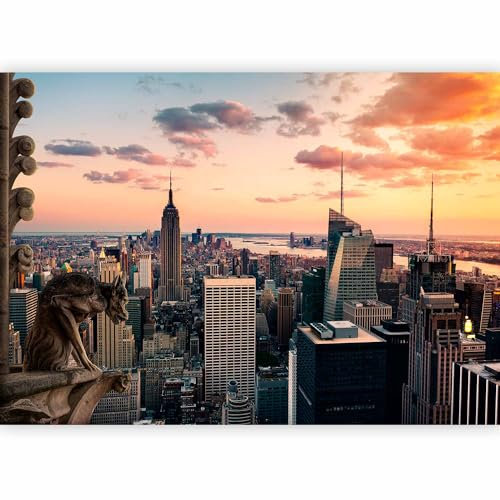 Fotomurales B&D XXL - 200x140 cm XXL Papel pintado tejido no tejido Decoración de Pared decorativos Murales moderna de Diseno Fotográfico ciudad New York NY d-A-0011-a-a