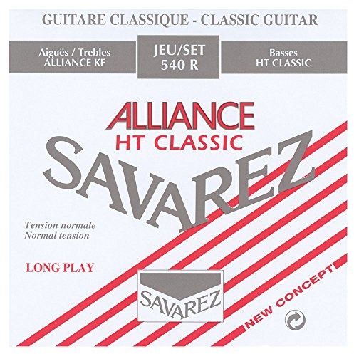 Savarez Alliance HT Classic Guitar Strings 542R Einzelsaiten Standard Si2 Carbon