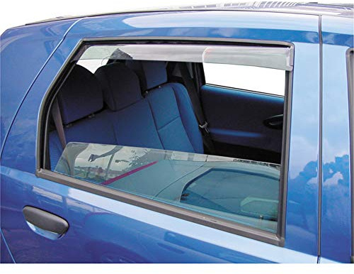 ClimAir Windabweiser Master (Hinten) passgenau | kompatibel mit Mercedes C-Klasse W202 Kombi 1995-1999