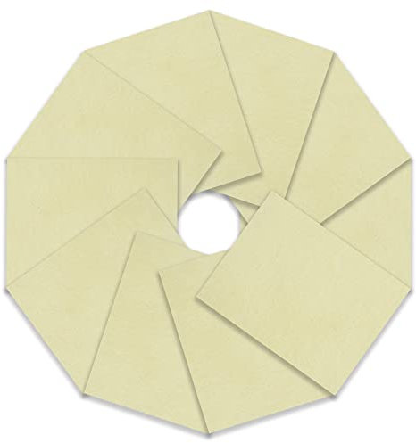 Trimits Craft Felt, 10 Pack, Cream