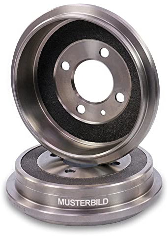 BESTPRICE 2x Bremstrommel Hinterachse Kompatibel mit ABARTH RITMO, AUTOBIANCH, FIAT, SEAT IBIZA, MALAGA, MARBELLA, RONDA