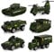 Dreamon Spielzeugautos Militär Fahrzeuge Spielzeug Set Mini Cars Modelle aus Metalllegierung für Kinder ab 3 Jahren,6 Pcs Weihnachten Geschenke