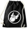 STYLETEX23 Toadie Toadwart Fun Turnbeutel Sportbeutel Gym Bag, schwarz