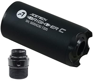 ACETECH Brighter C Tracer Unit, für den Airsoft Kampf, geeignet für M14 CCW und M11 CW Gewinde