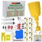 CYCEARTH Kit di spurgo olio per freni a disco idraulico per bicicletta, per tutti i freni Shimano, Sram, Avid, Tektro, Magra, Hayes, per riparazione freni bici (standard)