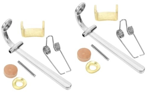 ibasenice 2sätze Trombone Drain Valve Mit Korkpad Zubehör Für Posaunen Installieren Hochwertige Ersatzteile Für Verschiedene Modelle Für Musiker Und Trombone-spieler