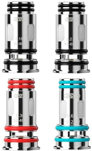 Resistencia Voopoo PNP X Mesh - 5pcs Bobina Coil Original VOOPOO Drag X2 DRAG S2 / compatibles con nuevos PNP X DTL MTL Pod/PNP-X DTL MTL Tank Pod Cartridge - Sin Tabaco Sin Nicotina (0,30 Ohms)