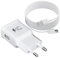 Caricabatterie per Samsung, Caricatore USB Ricarica Rapida e 2M Cavo Tipo C Originale per Samsung Galaxy A15 A14 A13 A05s A55 A54 A35 A34 A33 A25 A23 S10 S9 S8 S20 M54 M34, Caricabatterie Veloce