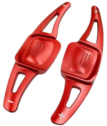 Estensione del cambio del volante per VW Golf 8 MK8 2019-2024, in lega di alluminio, per VW Golf 8 MK8 Tiguan CC Touran L Teramont Phaeton Lamando (rosso)