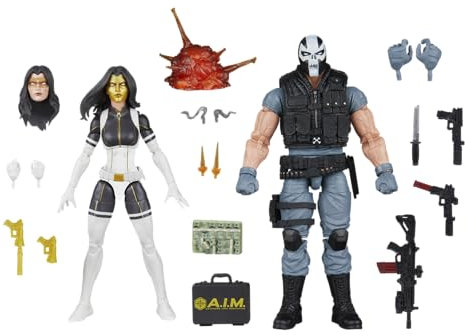 Marvel Legends Series Madame Masque and Crossbones Action Figures