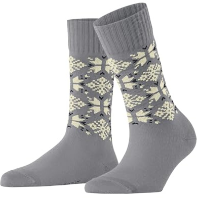 ESPRIT Damen Winter Star Socken Baumwolle Wolle atmungsaktiv