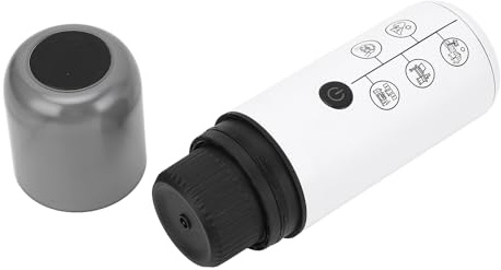 Depisuta 120 Ml Tragbarer Reisekaffeemaschine, 17 -bar -Druck mit Kapselsystem für Home Office Car Camping RV (WHITE)