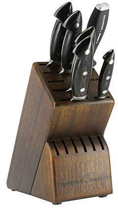 Kramer by Zwilling Ja Henckels Bob Kramer Stainless Damascus Blocco 7 Piece Set by Zwilling J.A. Henckels 34952 – 003 by Zwilling J.A. Henckels