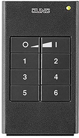 Jung ZLL HS 4 ZigBee Funk-Handsender 4fach anthrazit