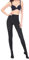 SWOLF Collants de Compression pour Femme et Homme, 20-30 mmHg avec dégradé de Soutien Ferme et Bas de Compression – Taille élevée, œdème modérée, Varices, Closed Toe - Black, X-Large