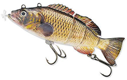 ods lure Upgrade Esca per nuoto robotica Esca elettrica automatica USB Ricaricabile Swimbait Esca da pesca a segmenti articolati Luce a LED