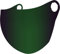 Nexx X.G20 Bubble Visier (Iridium Green,One Size)