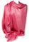 Emila Stola fucsia donna elegante cerimonia coprispalle glitter blrillantini scialle glitterato grande da matrimonio per abito da sera ragazza ijab Foulard fular leggero Fuxia
