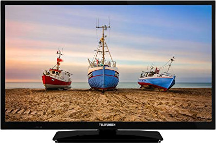 Telefunken XH24N550M TV HD Ready LED TV con schermo da 60 cm e sintonizzatore triplo integrato, nero