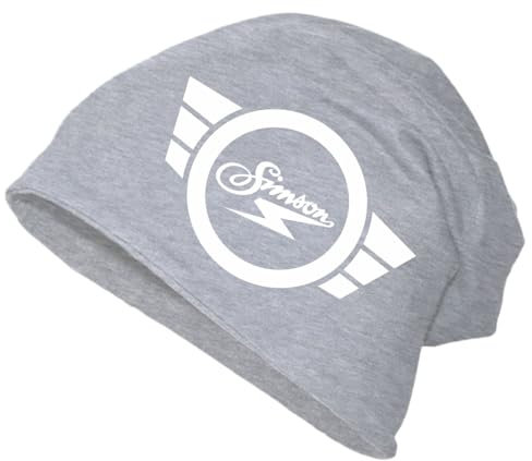Spaß Kostet Herren Jungs Long Beanie Simson Motorrad Mütze Größe XS bis XXL