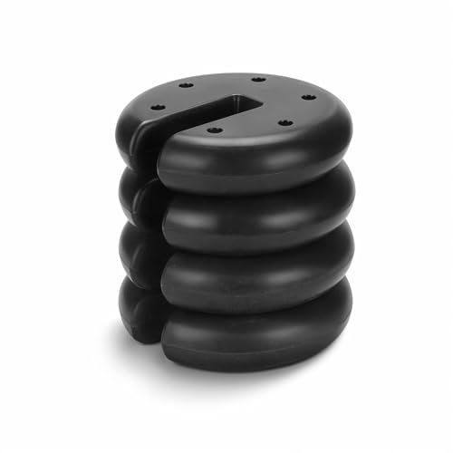 4er-Pack Pavillongewichte 20 cm – je 2,3 kg, Pavillonbeschwerer für sicheren Halt, praktische Gewichte für Gartenpavillons, Zelte und Sonnenschirme, langlebig & robust