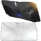 CYBHYAXC Parasol Coche Delantero para Seat Leon III ST 2012-2016 2017 2018 2019 2020, Protección UV Aislamiento Térmico Parasol para Parabrisas de Coche Fácil Almacenar