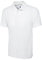 Mens & Womens Classic Polo Shirt Short Sleeve Plain Tee Top Casual Work Sports White L