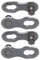 KMC Unisex Kmc 1/2x11/128 10nr Ept Fahrradkette, Schwarz, 1size EU