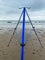 LIDSTERS 7FT TRIPOD SEA FISHING 2 ROD BLUE MATCH TELESCOPIC BEACH SEA FISHING